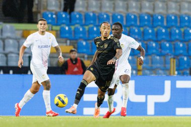 Dailon Rocha Livramento, Liga Portekiz maçında Casa Pia ve FC Alverca takımları arasında Estadio Municipal Rio Maior 'da (Maciej Rogowski / Ball Raw Images)