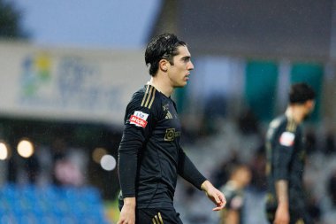 Gaizka Larrazabal, Liga Portekiz maçında Estadio Belediyesi Rio Maior 'daki Casa Pia ve FC Alverca takımları arasında görüldü (Maciej Rogowski / Ball Raw Images)