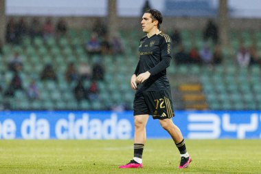 Gaizka Larrazabal, Liga Portekiz maçında Estadio Belediyesi Rio Maior 'daki Casa Pia ve FC Alverca takımları arasında görüldü (Maciej Rogowski / Ball Raw Images)
