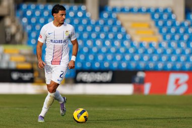 Liga Portekiz maçında Estadio Belediyesi Rio Maior 'da Casa Pia ve FC Alverca takımları arasında Nabil Touaizi görüldü (Maciej Rogowski / Ball Raw Images)