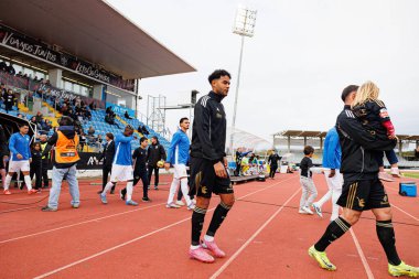 Rafael Brito, Liga Portekiz maçında Estadio Belediyesi Rio Maior 'da Casa Pia ve FC Alverca takımları arasında görüldü (Maciej Rogowski / Ball Raw Images)