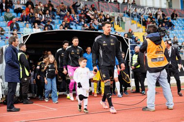 Jose Fonte, Liga Portekiz maçı sırasında Estadio Belediyesi Rio Maior 'da Casa Pia ve FC Alverca takımları arasında görüldü (Maciej Rogowski / Ball Raw Images)