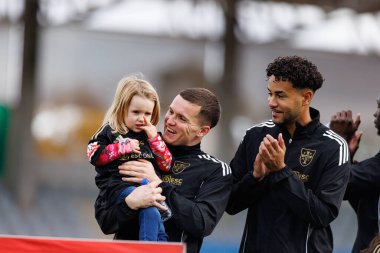 Jeremy Livolant ve Rafael Brito, Liga Portekiz maçında Casa Pia ve FC Alverca takımları arasında Estadio Municipal Rio Maior 'da (Maciej Rogowski / Ball Raw Images)