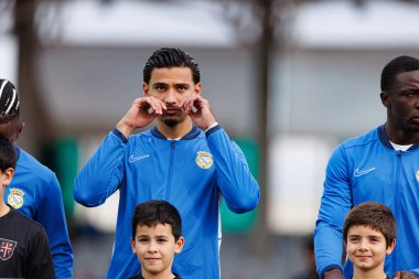 Liga Portekiz maçında Estadio Belediyesi Rio Maior 'da Casa Pia ve FC Alverca takımları arasında Nabil Touaizi görüldü (Maciej Rogowski / Ball Raw Images)