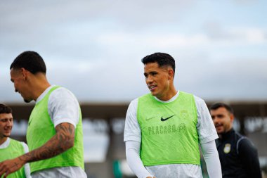 Liga Portekiz 'de Casa Pia ve FC Alverca takımları arasında Estadio Municipal Rio Maior (Maciej Rogowski / Ball Raw Images)