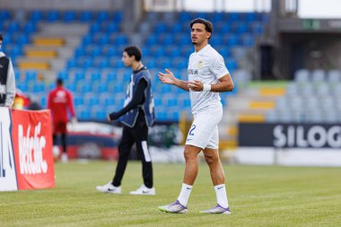 Liga Portekiz maçında Estadio Belediyesi Rio Maior 'da Casa Pia ve FC Alverca takımları arasında Nabil Touaizi görüldü (Maciej Rogowski / Ball Raw Images)