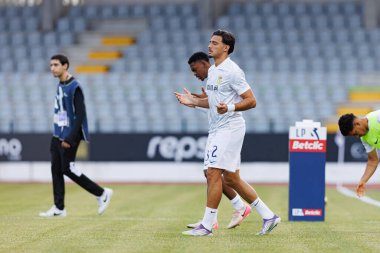 Liga Portekiz maçında Estadio Belediyesi Rio Maior 'da Casa Pia ve FC Alverca takımları arasında Nabil Touaizi görüldü (Maciej Rogowski / Ball Raw Images)