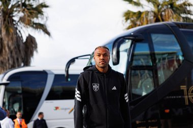 Cassiano, Liga Portekiz maçı sırasında Estadio Belediyesi Rio Maior 'da Casa Pia ve FC Alverca takımları arasında görüldü (Maciej Rogowski / Ball Raw Images)