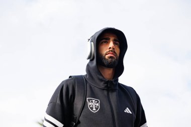 Joao Goulart, Liga Portekiz maçında Estadio Belediyesi Rio Maior 'daki Casa Pia ve FC Alverca takımları arasında görüldü (Maciej Rogowski / Ball Raw Images)