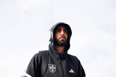 Joao Goulart, Liga Portekiz maçında Estadio Belediyesi Rio Maior 'daki Casa Pia ve FC Alverca takımları arasında görüldü (Maciej Rogowski / Ball Raw Images)