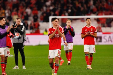 Georgiy Sudakov, Liga Portekiz maçında SL Benfica ve Sporting CP (Maciej Rogowski / Ball Raw Images) arasında görüldü)