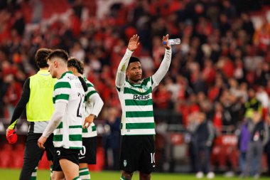 SL Benfica ve Sporting CP (Maciej Rogowski / Ball Raw Images) arasındaki Liga Portekiz maçı sırasında görülen Geny Catamo)