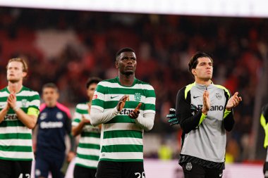 Ousmane Diomande, Liga Portekiz maçı sırasında SL Benfica ve Sporting CP (Maciej Rogowski / Ball Raw Images) arasında görüldü)