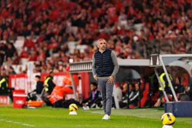 SL Benfica ve Sporting CP (Maciej Rogowski / Ball Raw Images) arasında oynanan Liga Portekiz maçı sırasında görülen Rui Borges)