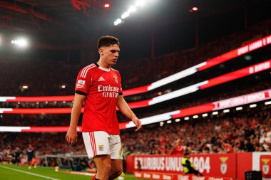 Georgiy Sudakov, Liga Portekiz maçında SL Benfica ve Sporting CP (Maciej Rogowski / Ball Raw Images) arasında görüldü)