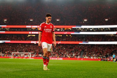 Georgiy Sudakov, Liga Portekiz maçında SL Benfica ve Sporting CP (Maciej Rogowski / Ball Raw Images) arasında görüldü)