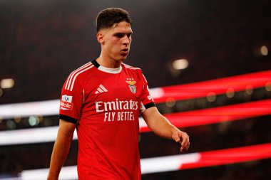 Georgiy Sudakov, Liga Portekiz maçında SL Benfica ve Sporting CP (Maciej Rogowski / Ball Raw Images) arasında görüldü)