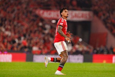 Richard Rios Liga Portekiz maçı sırasında SL Benfica ve Sporting CP (Maciej Rogowski / Ball Raw Images) arasında görüldü)