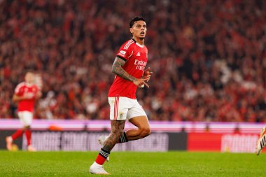 Richard Rios Liga Portekiz maçı sırasında SL Benfica ve Sporting CP (Maciej Rogowski / Ball Raw Images) arasında görüldü)