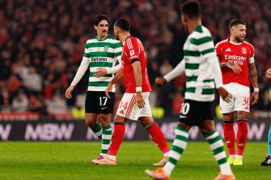 Francisco Trincao Liga Portekiz maçı sırasında SL Benfica ve Sporting CP (Maciej Rogowski / Ball Raw Images) arasında görüldü)