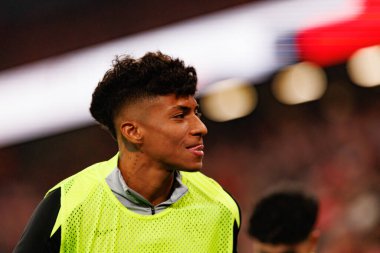 Alisson Santos Liga Portekiz maçı sırasında SL Benfica ve Sporting CP (Maciej Rogowski / Ball Raw Images) arasında görüldü)