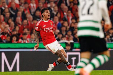 Richard Rios Liga Portekiz maçı sırasında SL Benfica ve Sporting CP (Maciej Rogowski / Ball Raw Images) arasında görüldü)