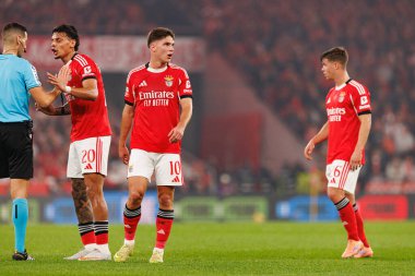 Georgiy Sudakov, Liga Portekiz maçında SL Benfica ve Sporting CP (Maciej Rogowski / Ball Raw Images) arasında görüldü)