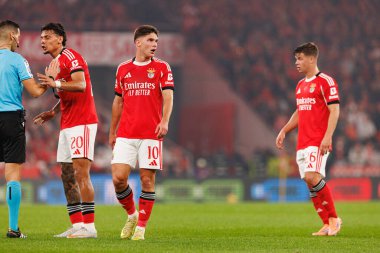 Georgiy Sudakov, Liga Portekiz maçında SL Benfica ve Sporting CP (Maciej Rogowski / Ball Raw Images) arasında görüldü)