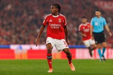 Leandro Barreiro, Liga Portekiz maçı sırasında SL Benfica ve Sporting CP (Maciej Rogowski / Ball Raw Images) arasında görüldü.)