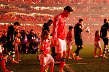 Georgiy Sudakov, Liga Portekiz maçında SL Benfica ve Sporting CP (Maciej Rogowski / Ball Raw Images) arasında görüldü)