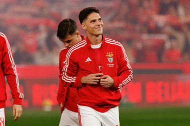 Georgiy Sudakov, Liga Portekiz maçında SL Benfica ve Sporting CP (Maciej Rogowski / Ball Raw Images) arasında görüldü)