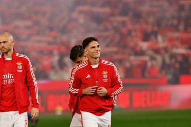 Georgiy Sudakov, Liga Portekiz maçında SL Benfica ve Sporting CP (Maciej Rogowski / Ball Raw Images) arasında görüldü)