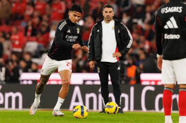Richard Rios Liga Portekiz maçı sırasında SL Benfica ve Sporting CP (Maciej Rogowski / Ball Raw Images) arasında görüldü)