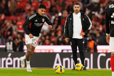 Richard Rios Liga Portekiz maçı sırasında SL Benfica ve Sporting CP (Maciej Rogowski / Ball Raw Images) arasında görüldü)