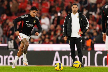 Richard Rios Liga Portekiz maçı sırasında SL Benfica ve Sporting CP (Maciej Rogowski / Ball Raw Images) arasında görüldü)