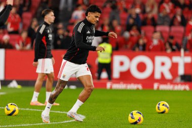Richard Rios Liga Portekiz maçı sırasında SL Benfica ve Sporting CP (Maciej Rogowski / Ball Raw Images) arasında görüldü)