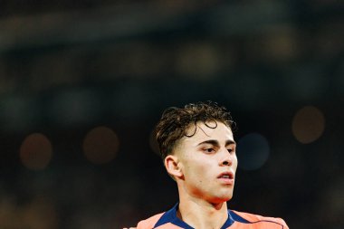 Fermin Lopez, Real Betis Balompie ve FC Barcelona (Maciej Rogowski / Ball Raw Images) takımları arasında LaLiga EA Sports maçında görüldü.)