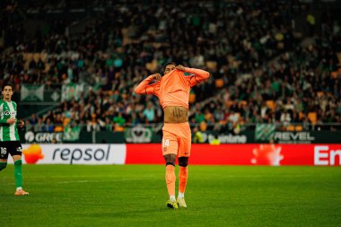 Marcus Rashford, Real Betis Balompie ve FC Barcelona (Maciej Rogowski / Ball Raw Images) takımları arasında LaLiga EA Sports maçında görüldü)