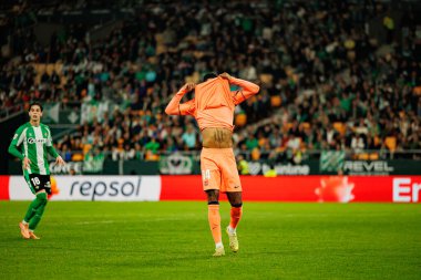 Marcus Rashford, Real Betis Balompie ve FC Barcelona (Maciej Rogowski / Ball Raw Images) takımları arasında LaLiga EA Sports maçında görüldü)