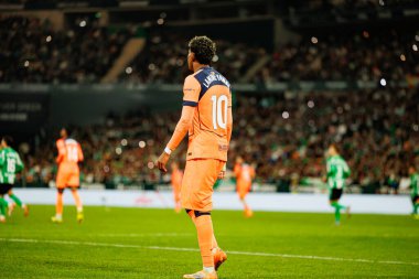 Lamine Yamal, Real Betis Balompie ve FC Barcelona (Maciej Rogowski / Ball Raw Images) takımları arasında LaLiga EA Sports maçında görüldü)