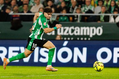 Abde Ezzalzouli Ez Abde, Real Betis Balompie ve FC Barcelona (Maciej Rogowski / Ball Raw Images) takımları arasında LaLiga EA Sports maçında görüldü)