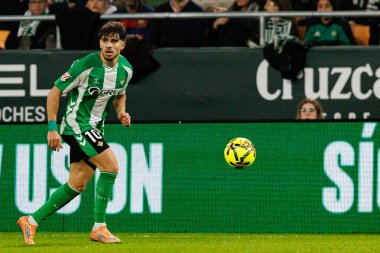 Abde Ezzalzouli Ez Abde, Real Betis Balompie ve FC Barcelona (Maciej Rogowski / Ball Raw Images) takımları arasında LaLiga EA Sports maçında görüldü)