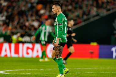 Antony, Real Betis Balompie ve FC Barcelona (Maciej Rogowski / Ball Raw Images) takımları arasında LaLiga EA Spor karşılaşmasında görüldü.)