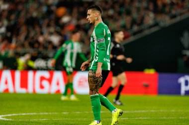 Antony, Real Betis Balompie ve FC Barcelona (Maciej Rogowski / Ball Raw Images) takımları arasında LaLiga EA Spor karşılaşmasında görüldü.)