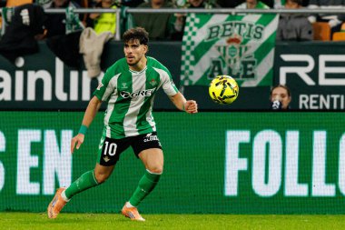 Abde Ezzalzouli Ez Abde, Real Betis Balompie ve FC Barcelona (Maciej Rogowski / Ball Raw Images) takımları arasında LaLiga EA Sports maçında görüldü)