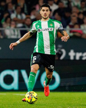 Marc Bartra, Real Betis Balompie ve FC Barcelona (Maciej Rogowski / Ball Raw Images) takımları arasında LaLiga EA Sports maçında görüldü)