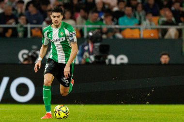 Marc Bartra, Real Betis Balompie ve FC Barcelona (Maciej Rogowski / Ball Raw Images) takımları arasında LaLiga EA Sports maçında görüldü)