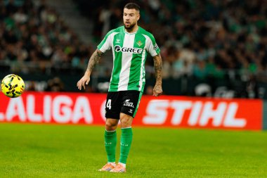 Aitor Ruibal Garcia, Real Betis Balompie ve FC Barcelona (Maciej Rogowski / Ball Raw Images) takımları arasında LaLiga EA Sports maçında görüldü.)