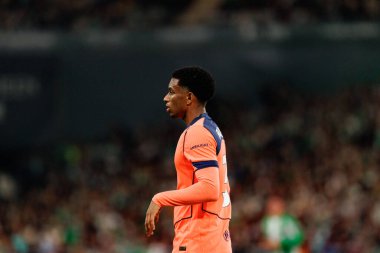 Alejandro Balde, Real Betis Balompie ve FC Barcelona (Maciej Rogowski / Ball Raw Images) takımları arasında LaLiga EA Sports maçında görüldü)