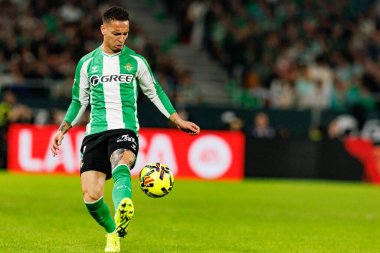 Antony, Real Betis Balompie ve FC Barcelona (Maciej Rogowski / Ball Raw Images) takımları arasında LaLiga EA Spor karşılaşmasında görüldü.)